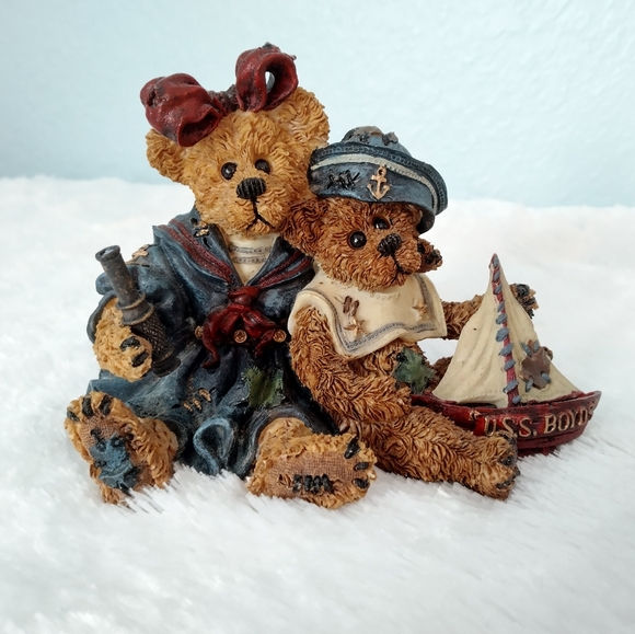 VTG Sailor Boyds Bears Collectible: "Elvira and Chauncey Fitzbruin...Shipmates" - Picture 1 of 8